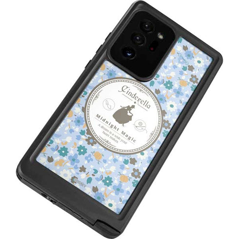 Disney Cinderella Midnight Magic Silhouette Galaxy Note20 Ultra 5G Waterproof Case